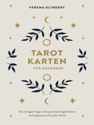 cover image of Tarotkarten für Anfänger